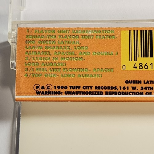 RARE The 45 King Presents THE FLAVOR UNIT Cassette Tape Album 1990 RAP HIP HOP - Imagen 7 de 11