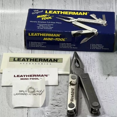 Leatherman The Original 1997 Mini-Tool New in Box Rare Retired New NOS