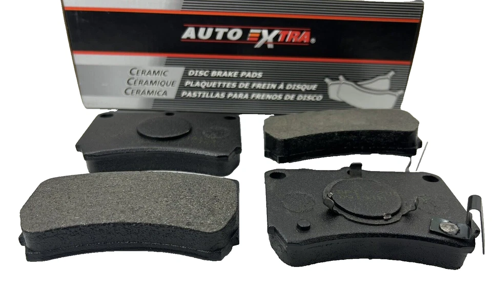 JUEGO DE PASTILLAS DE FRENO DE DISCO EXTRA AUTOMÁTICO AXMD319 PARA MAZDA 323 1986-89, MERCURY CAPRI Foto 4 de 4