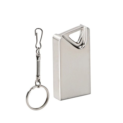 Metal USB Flash High Speed Pen Drive 64G Free Customized Logo and Free Key Chain - Afbeelding 9 van 10