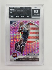 Anthony Edwards 2020-21 Panini Mosaic RC National Pride Pink #252 COR 10