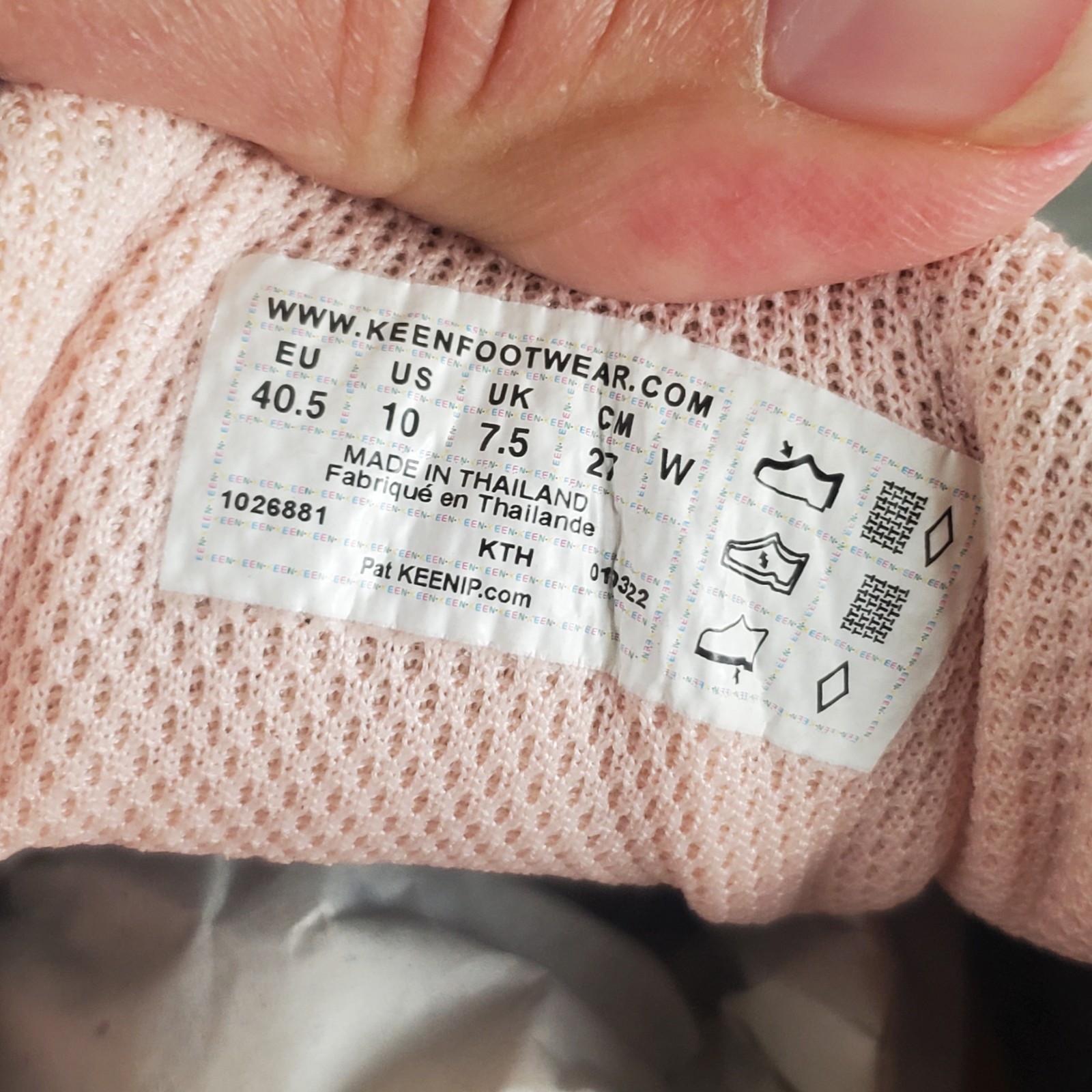 Scarpe da trekking KEEN Terradora Flex donna taglia 10 vintage indaco pesca impermeabili