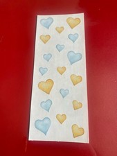 Vintage Creative Memories Hearts Sticker Strip