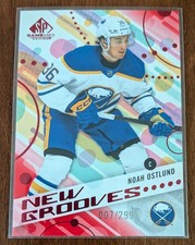 2025-26 UD SP Game Used - Noah Ostlund New Grooves RC #NG-23 (007/299)