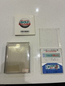 Nintendo Famicom Disk System Mario Golf Japan Course FDS US Seller CIB