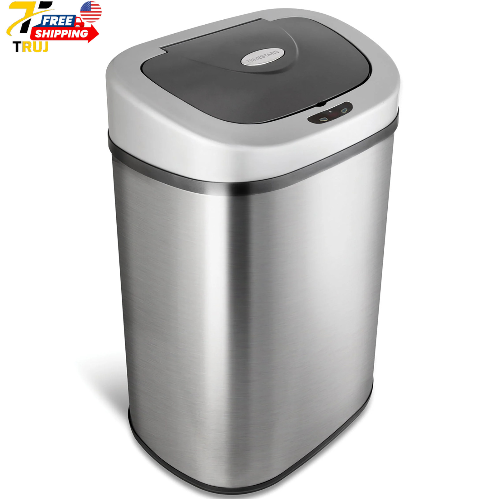 Touchless Automatic Kitchen Trash Can 21.1 Gallon Motion Sensor Stainless Steel