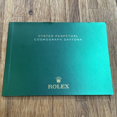 Authentic Rolex Daytona Booklet Manual 116500 116503 116508 116519 SPANISH