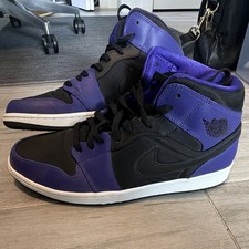 Jordan Air Jordan 1 Mid Dark Concord Purple. ...