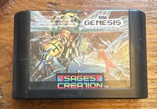 Sage's Creation Insector X (Sega Genesis, 1989) Game Cartridge