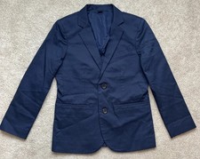 J Crew Crewcuts Blazer Boys 10 Ludlow Navy Cotton Wedding Event Formal