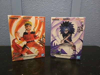 Bandai Namco Banpresto Naruto 72 Series Naruto And Sasuke Figures