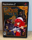 LA PUCELLE TACTICS (2004 Playstation 2 PS2) -- Mastiff RPG -- CIB