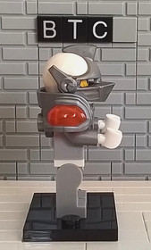 LEGO NEXO KNIGHTS 70323 Lance Richmond - Flat Silver Visor Minifigure! DAMAGED!