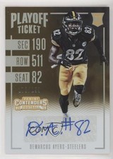 2016 Panini Contenders Playoff Ticket 176/199 Demarcus Ayers #121 Auto 0c2