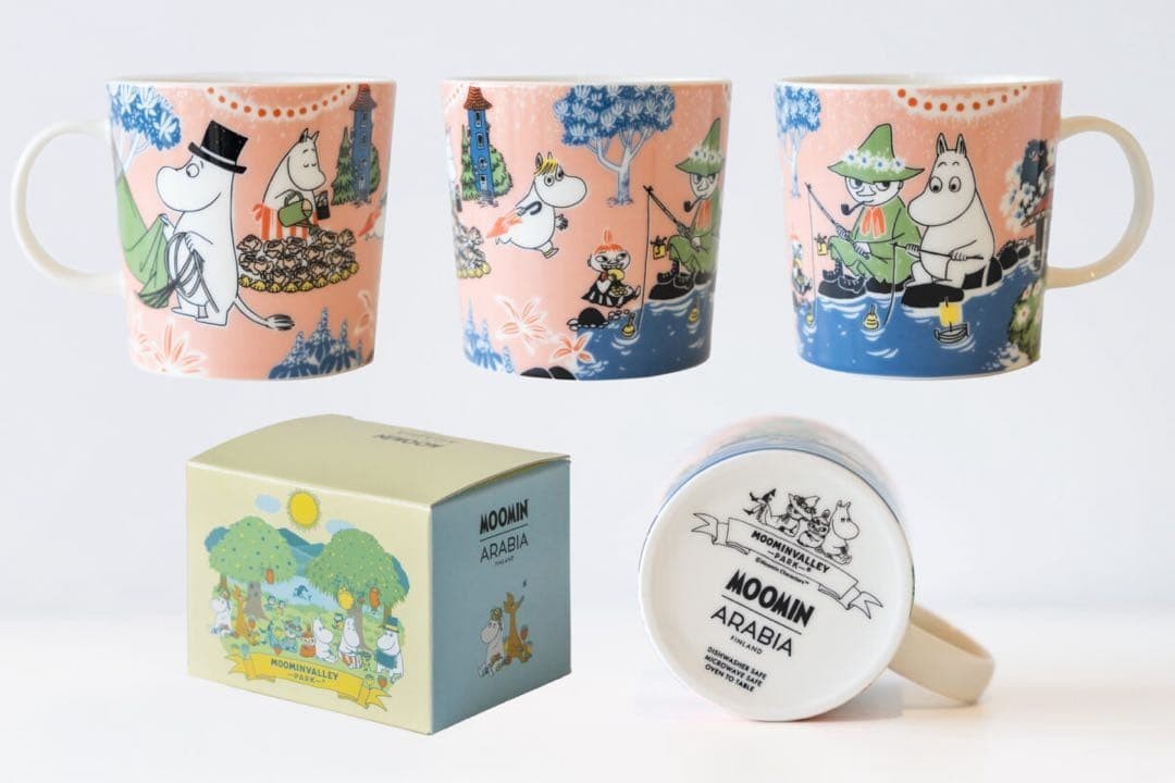 Moomin Arabia Mug Simple Joy 2026 Moominvalley Park Limited