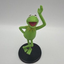 Applause The Muppets Kermit the frog figure sitting on lily pad Jim Henson rare
