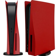 Hard ABS Replacement Faceplate for PS5 Disc Edition Panels Case Cover Shell S...