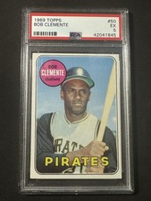 1969 Topps Roberto Clemente #50 PSA 5