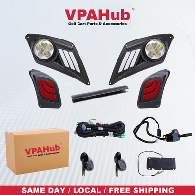 VPAHub LED High Low Beam Light Kit Fit for YAMAHA Drive2 12-48V