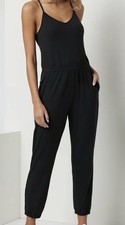 Vuori Lux Jogger Jumpsuit in Black Size XS Extra small MD901 New With Tags