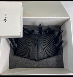 TP-Link Archer AXE95 Wi-Fi 6E Groupe routeur et adaptateur tri-bande, boîte ouverte