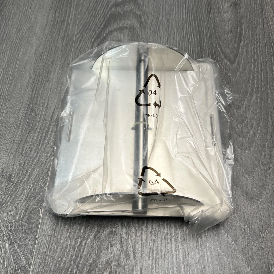 OGGI 18/8 不锈钢升降杆 餐巾架 加权橡胶脚 8x7.5x2 — 第 3/4 张图片