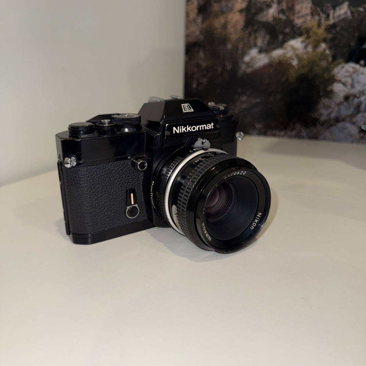 Nikon Nikkormat EL 35mm SLR Film Camera Body Only for sale online