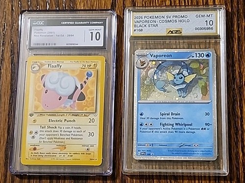 Flaaffy (1st Edition) graded CGC 10 for sale on eBay
