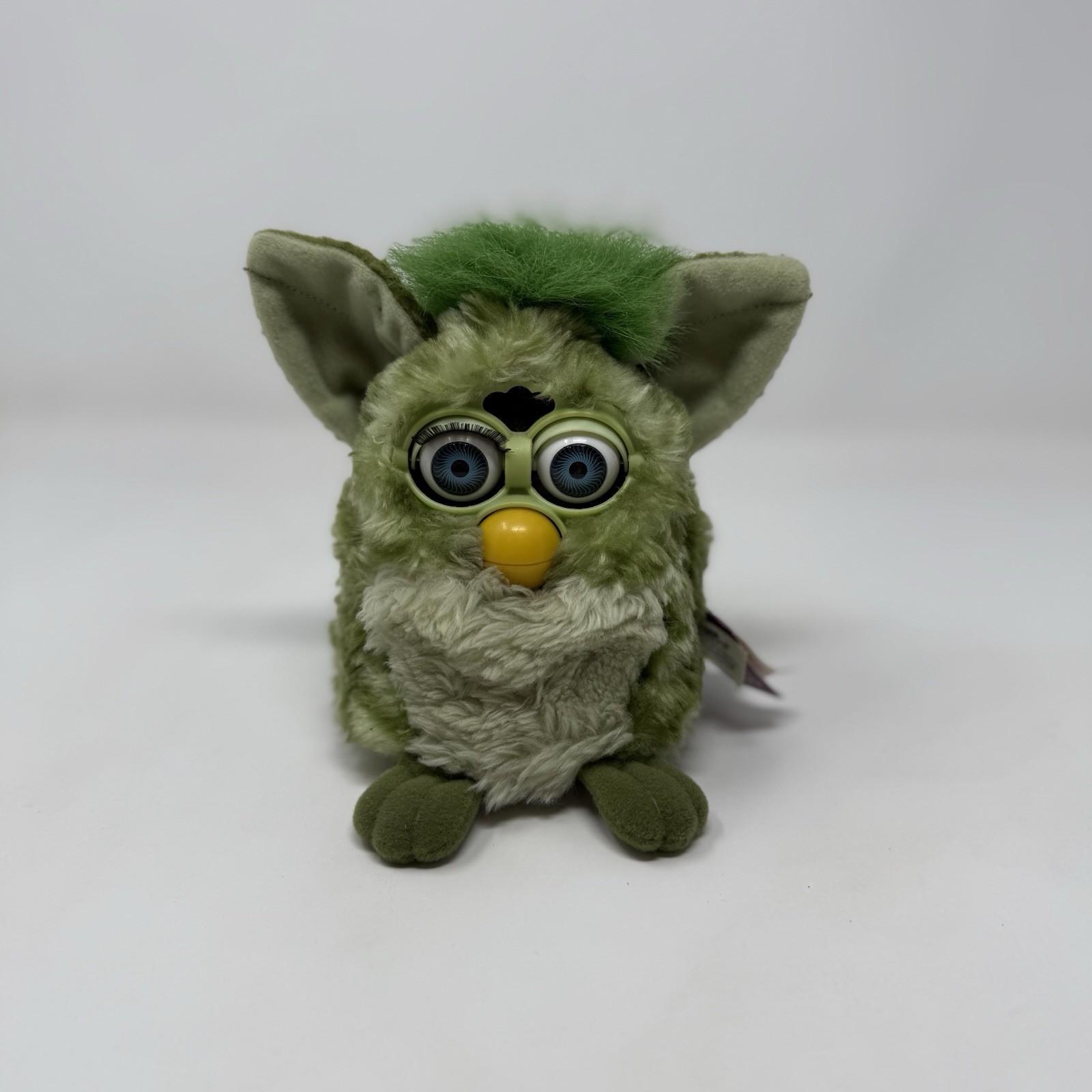 Vintage Rare Green Frog FURBY Tiger Electronics 1999 70-800 Hasbro NOT WORKING