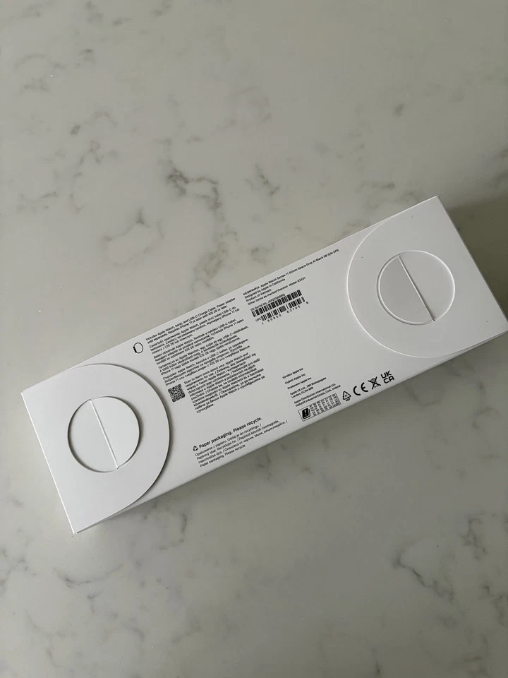 Apple Watch Series 11 (GPS) 42mm Space Gray - S/M Black Sports Band BRAND NEW - Image 2 of 4