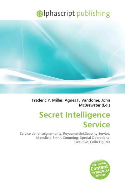 Frederic P. Miller (U. A.) | Secret Intelligence Service | Taschenbuch (2026)-image