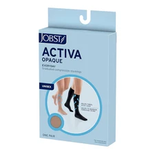 Jobst Activa Opaque 15-20 Knee High Closed Toe
