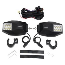 UTV LED Side View Mirrors 2". Compatible with Can-Am Commander 1000