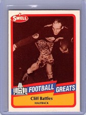 1989 Swell Greats #63 Cliff Battles