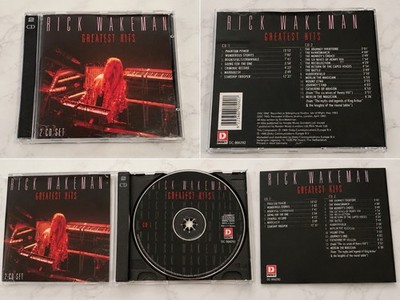 RICK WAKEMAN GREATEST HITS 2CD SET PROGRESSIVE ROCK YES COLLECTION