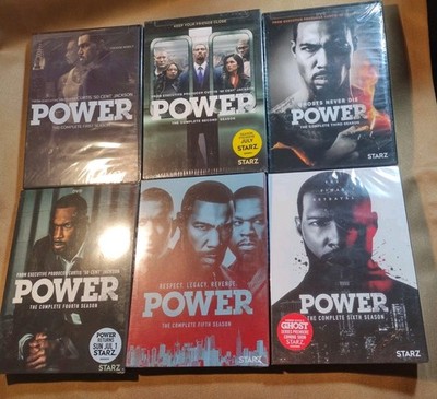 Power: The Complete Series (DVD) Complete DVD Seasons 1 2 3 4 5 6 New Sealed