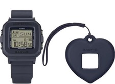 NEW Casio Baby-G PLUS DIGITAL HEART Black Mix 'n Match Womens Watch BGD10KH-2C