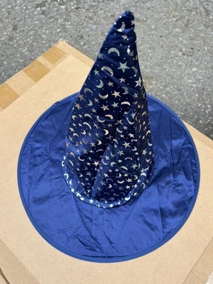 Adult Kids Witch Hat Wizard Halloween Witches Fancy Dress Costume Accessory UK