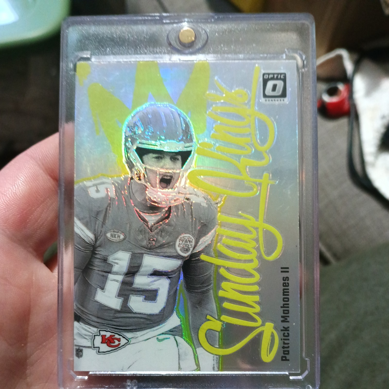 2024 Panini Donruss Optic Sunday Kings Patrick Mahomes II #1