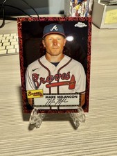 2021 Topps Chrome Platinum Anniversary Mark Melancon Black /Red Mini-Diamond /5