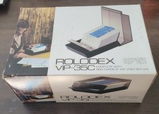 Rolodex VIP-35C Covered VIP File with 500 Cards NOS