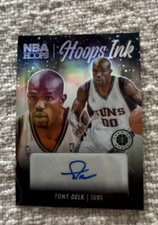 2023-24 Panini Nba Hoops Premium Stock - Hoops Ink Tony Delk #HI-TNY (AU)🔥