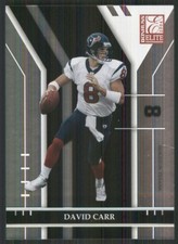 2004 Donruss Elite #38 David Carr Houston Texans 47496
