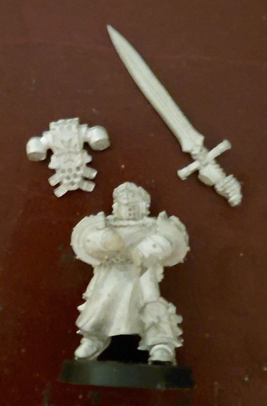 Games Workshop WH40k 40,000 Emperor's Champion OOP Metal Miniature RARE Templar