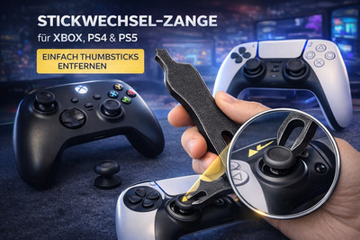 Stickzange Controller Thumbstick Entfernen PS5, PS4, XBOX