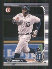 2019 Bowman #21 Miguel Cabrera Detroit Tigers 51614