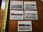 RARE OLD VINTAGE LOT OF 5 PHOTO GUAM M I MILITARY HARBOR 1945 BOATS SHIPS
