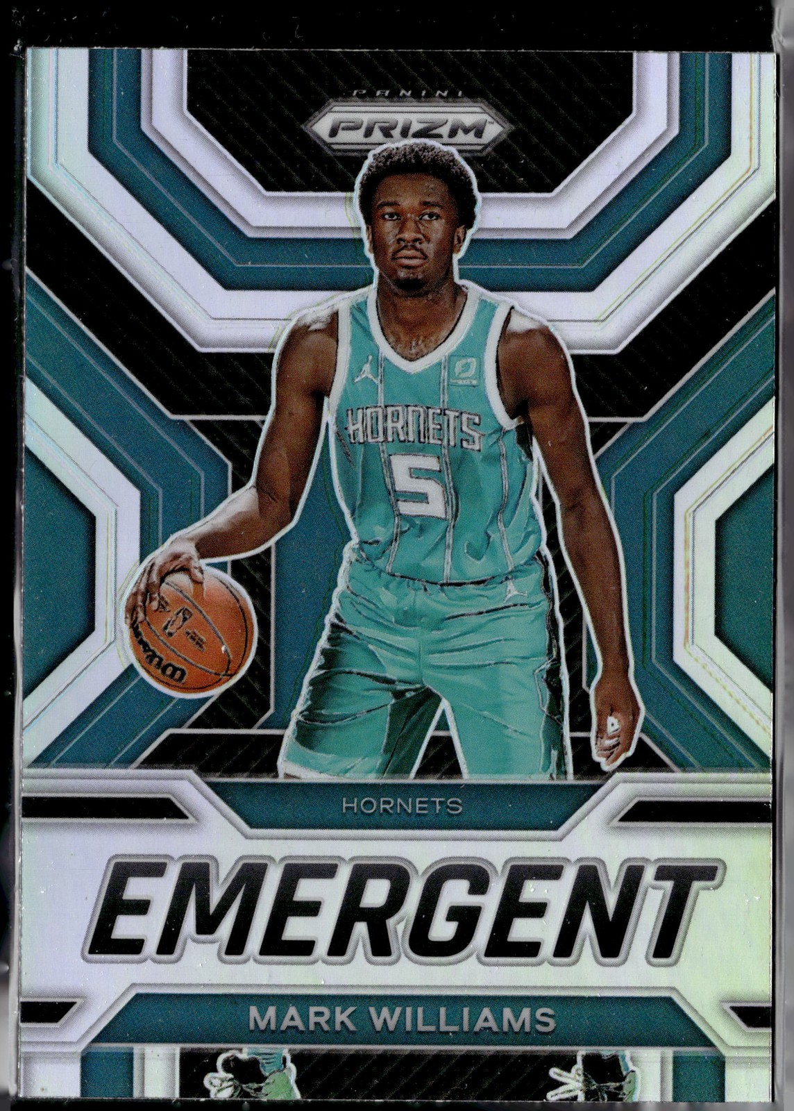 2022-23 Panini Prizm #24 Mark Williams Emergent Prizms Silver