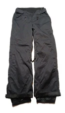 Polar Edge Gold Series Ski Pants Womens Large Black Snowboarding Wind Resistant