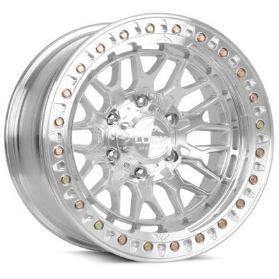 Lock Offroad Invader Forged Beadlock 17x9 6x139.7 +0ET CB78.1 Raw Machine